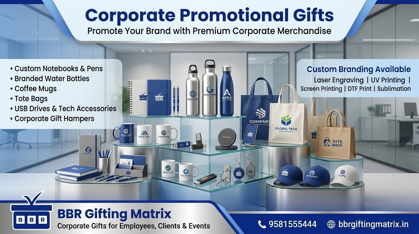 promotional gifts Hyderabad with logo branding for businesses